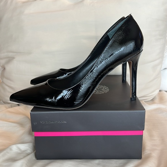 Vince Camuto Women's Footwear Savilla Black Patent Pump SZ 9 - Picture 11 of 12